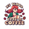 Mon groupe sanguin est café