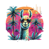 Alpaca Retro Sunset Alpaca Solbriller Alpakaer