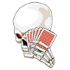 Skull Poker Poker Cards