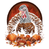 Celebrate Thanksgiving with a turkey