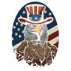 Thanksgiving American Pilgrim Turkey