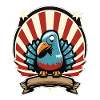 Patriotic USA Turkey Thanksgiving