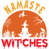 Namaste Witchs Yoga Halloween