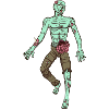 Zombie Laying On Ground