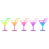 5 Rainbow Cocktails