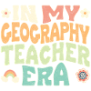 In my Geography teacher era