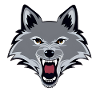 wütender Wolf