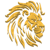 Golden Lion | Lion Head Gold