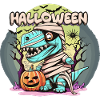 Tyrannosaurus Trex Halloween