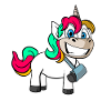 Verletztes Einhorn