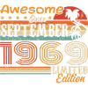 September 1969 - Birthday 1969 September