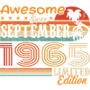 September 1965 - Birthday 1965 September