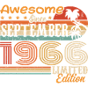 September 1966 - Birthday 1966 September