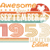 September 1953 - Birthday 1953 September