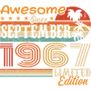 September 1967 - Birthday 1967 September