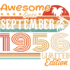 September 1956 - Birthday 1956 September