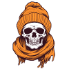 Skull Autumn Halloween
