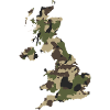 England camouflage map