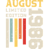 August 1986 - Fødselsdagsgave August 1986 August