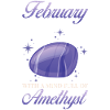 Birthstone February Amethyst