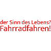 Der Sinn des Lebens Fahrradfahren