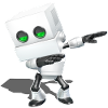 Dabbing Chibi Robot