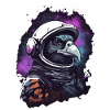 Crow Astronaute Raven
