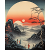 Ukiyo-e Sunset