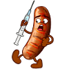 impfwurst Bratwurst Impfen Virus