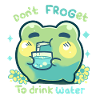 Don't FROGet to Drink Water