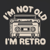 Retro cassette player