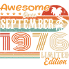 September 1976 - Birthday 1976 September