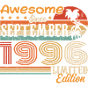 September 1996 - Birthday 1996 September