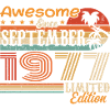 September 1977 - Birthday 1977 September