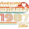 September 1987 - Birthday 1987 September