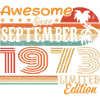 September 1973 - Birthday 1973 September