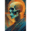 Futuristic skeleton