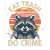 Raccoon eat trash do crime