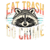 Raccoon eat trash do crime