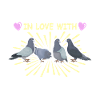 Pigeon colombophile fille