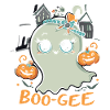Boo Gee Niedlicher Halloween-Geist