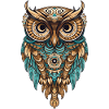 Abstract owl