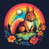 Rainbow SQUIRREL 2