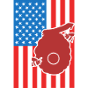 Beekeeping US Flag