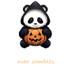 Amusing Halloween Sarcastic Panda Quote