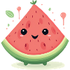 Friendly watermelon