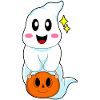 Ghost Halloween Pumpkin