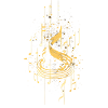 Music Notes Bling