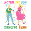 Maman Mère Fils Danse Mère