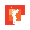 Golf Golfer Putting Golfschläger